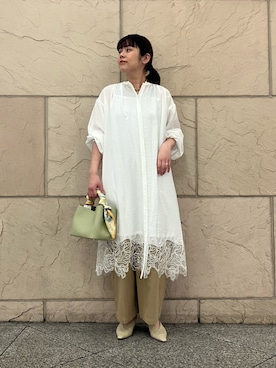 「URBAN RESEARCH ROSSO WOMEN（アーバンリサーチ　ロッソ）のアイテム」を使った、umedaさん（レディース・164cm）の春コーディネート