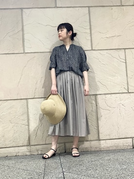 「URBAN RESEARCH ROSSO WOMEN（アーバンリサーチ　ロッソ）のアイテム（サンダル）」を使った、umediaさん（レディース・164cm）の春コーディネート