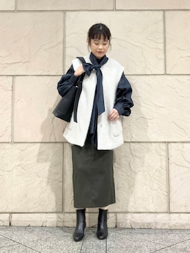 umedaさん（レディース・164cm）の秋コーディネート