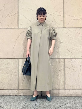 「HENRI EN VARGO（ヘンリエンヴァーゴ）のアイテム」を使った、umedaさん（レディース・164cm）の夏コーディネート