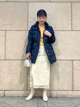 umedaさん（レディース・164cm）の冬コーディネート