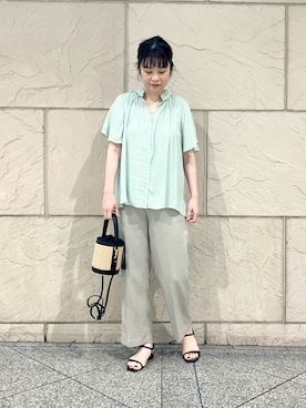 「URBAN RESEARCH ROSSO WOMEN（アーバンリサーチ　ロッソ）のアイテム（サンダル）」を使った、umediaさん（レディース・164cm）の春コーディネート