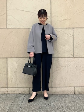 umedaさん（レディース・164cm）の冬コーディネート