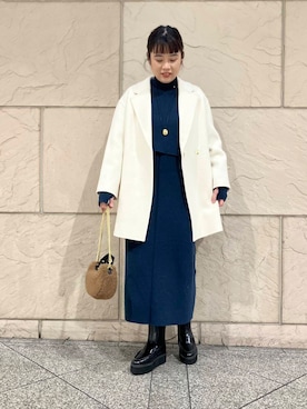 umedaさん（レディース・164cm）の冬コーディネート