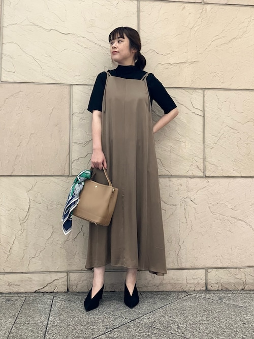 セール】クールタッチ2WAYキュプラ混キャミワンピース（ワンピース