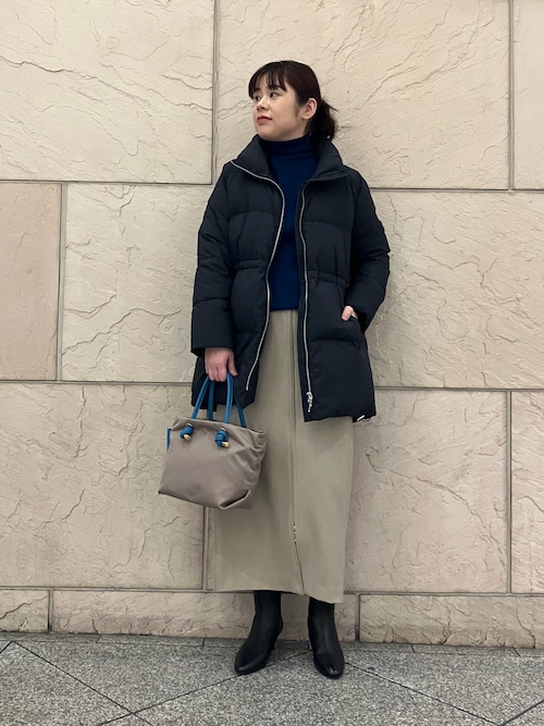 セール】LIMONTA撥水ミドルダウンコート（ダウンジャケット/コート