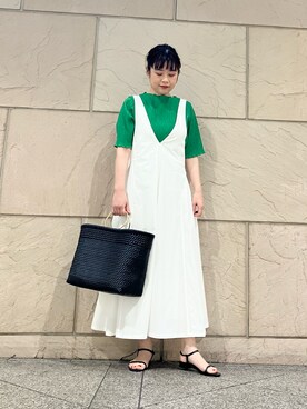 「URBAN RESEARCH ROSSO WOMEN（アーバンリサーチ　ロッソ）のアイテム（サンダル）」を使った、umediaさん（レディース・164cm）の春コーディネート
