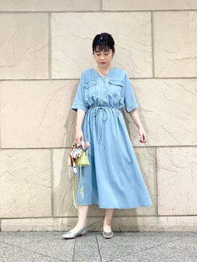 umedaさん（レディース・164cm）の春コーディネート