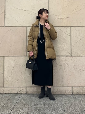 「URBAN RESEARCH ROSSO WOMEN（アーバンリサーチ　ロッソ）のアイテム（ジャケット/アウター）」を使った、umedaさん（レディース・164cm）の冬コーディネート