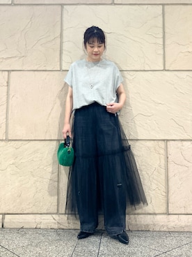 「PHILIPPE AUDIBERT（フィリップ オーディベール）のアイテム」を使った、umedaさん（レディース・164cm）の夏コーディネート