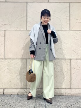 umedaさん（レディース・164cm）の秋コーディネート