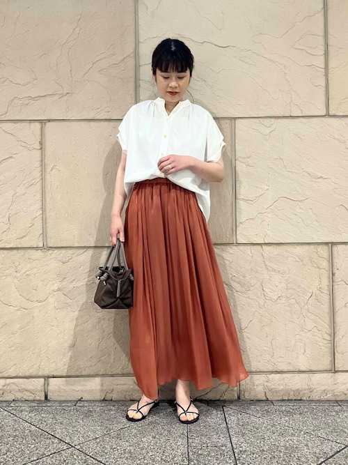 Rossa フレアスカート 新品未使用【新品、未使用】 リラクス 23SS