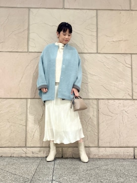 「ELENDEEK」｜「アイテム（ジャケット/アウター）」を使った、umediaさん（レディース・164cm）の秋コーディネート