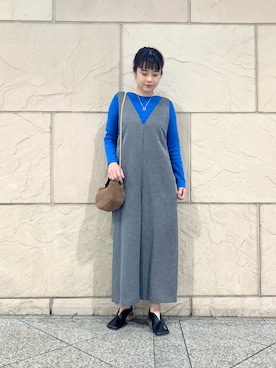 「URBAN RESEARCH ROSSO WOMEN（アーバンリサーチ　ロッソ）のアイテム（オールインワン・サロペット）」を使った、umediaさん（レディース・164cm）の夏コーディネート