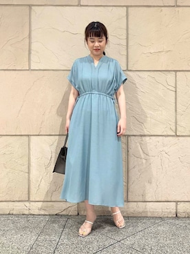 「URBAN RESEARCH ROSSO WOMEN（アーバンリサーチ　ロッソ）のアイテム（ワンピース/ドレス）」を使った、umediaさん（レディース・164cm）の夏コーディネート