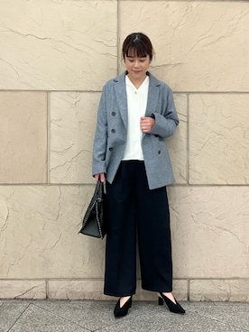 「URBAN RESEARCH ROSSO WOMEN（アーバンリサーチ　ロッソ）のアイテム」を使った、umedaさん（レディース・164cm）の秋コーディネート