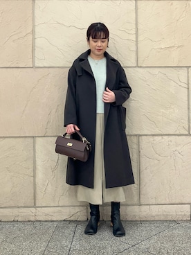 umedaさん（レディース・164cm）の冬コーディネート