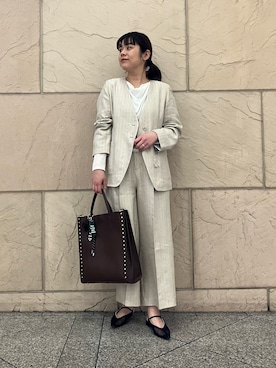 umedaさん（レディース・164cm）の春コーディネート