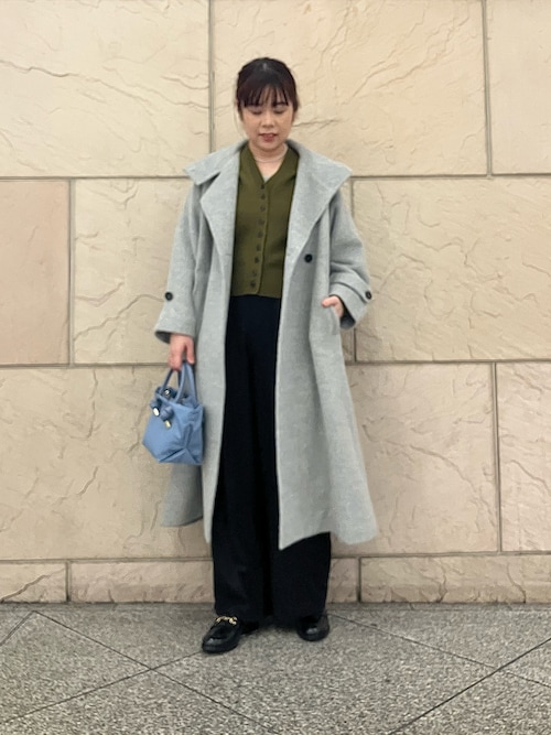 セール】アルパカ混シャギースタンドコート（その他アウター）｜URBAN