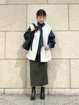 umedaさん（レディース・164cm）の秋コーディネート