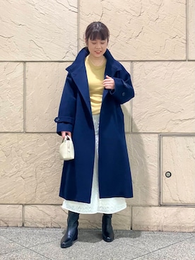 「URBAN RESEARCH ROSSO（アーバンリサーチロッソ）のGIANNI CHIARINI　ALIFA（ハンドバッグ）」を使った、umedaさん（レディース・164cm）の秋コーディネート