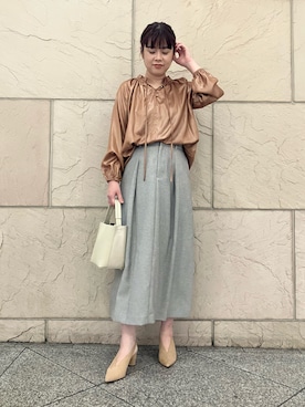 umedaさん（レディース・164cm）の秋コーディネート