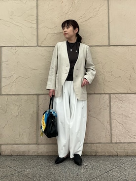 「URBAN RESEARCH ROSSO WOMEN（アーバンリサーチ　ロッソ）のアイテム」を使った、umedaさん（レディース・164cm）の春コーディネート
