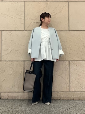 「URBAN RESEARCH ROSSO WOMEN（アーバンリサーチ　ロッソ）のアイテム（パンツ）」を使った、umedaさん（レディース・164cm）の春コーディネート