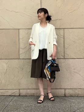 「URBAN RESEARCH ROSSO WOMEN（アーバンリサーチ　ロッソ）のアイテム」を使った、umedaさん（レディース・164cm）の春コーディネート