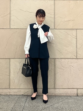 umedaさん（レディース・164cm）の冬コーディネート