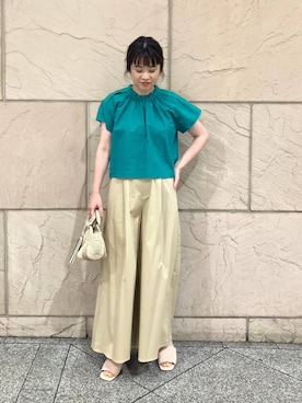 「URBAN RESEARCH ROSSO WOMEN（アーバンリサーチ　ロッソ）のアイテム」を使った、umediaさん（レディース・164cm）の夏コーディネート