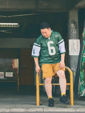 「OAKLEY（オークリー）のアイテム」を使った、おもてさん（メンズ・175cm）の夏コーディネート