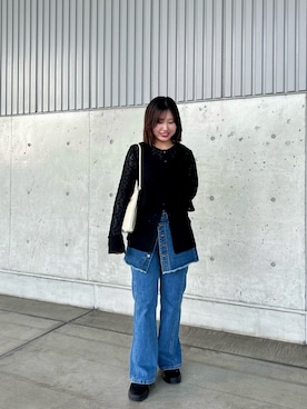 「KBF（ケイビーエフ）のアイテム」を使った、kotohaさん（レディース・156cm）の夏コーディネート