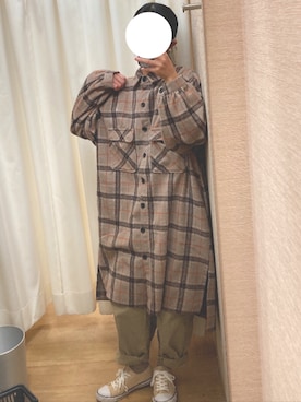 「アイテム（レッグウェア）」を使った、かすみさん（レディース・156cm）の冬コーディネート