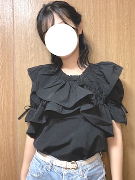 「撮影」｜かすみさん（レディース・156cm）の夏コーディネート