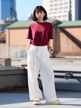 「ROOPTOKYO（ループトウキョウ）のアイテム」を使った、NA♡さん（レディース・165cm）の春コーディネート