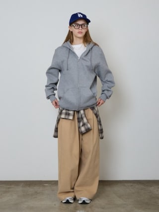 「FIVE BROTHER(ファイブブラザー)のFIVE BROTHER/ファイブブラザー チェックワンナップシャツ ネルシャツ オンブレチェック オープンカラー カジュアル アメカジ 2026年秋冬 秋服冬服(シャツ/ブラウス)」を使った、NA♡さん(レディース・165cm)の秋コーディネート