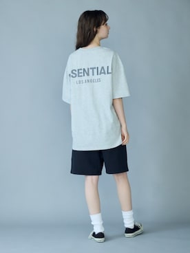 「FOG ESSENTIALS（エフオージーエッセンシャルズ）のアイテム」を使った、NA♡さん（レディース・165cm）の夏コーディネート