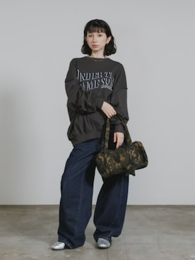 「Chick（チック）のアイテム」を使った、NA♡さん（レディース・165cm）の春コーディネート