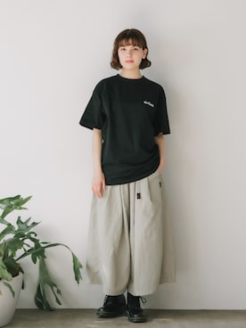 「ガウチョパンツ」｜NA♡さん（レディース・165cm）の夏コーディネート