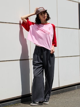 「Chick（チック）のアイテム」を使った、NA♡さん（レディース・165cm）の夏コーディネート