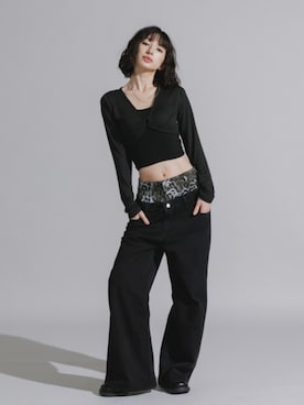 「Chick（チック）のアイテム」を使った、NA♡さん（レディース・165cm）の春コーディネート