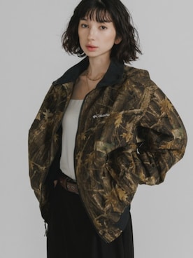 「Columbia（コロンビア）のアイテム」を使った、NA♡さん（レディース・165cm）の春コーディネート