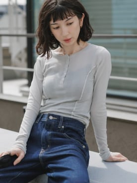 「MILLER（ミラー）のアイテム」を使った、NA♡さん（レディース・165cm）の春コーディネート