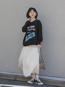「ROOPTOKYO（ループトウキョウ）のアイテム」を使った、NA♡さん（レディース・165cm）の秋コーディネート