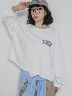 「Chick（チック）のアイテム」を使った、NA♡さん（レディース・165cm）の春コーディネート
