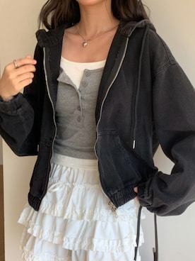 「Siel（シエル）のアイテム」を使った、NA♡さん（レディース・165cm）の秋コーディネート