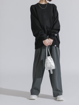 「MLB（メジャーリーグベースボール）のアイテム」を使った、NA♡さん（レディース・165cm）の春コーディネート