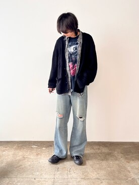 「Theater code（シアターコード）のアイテム」を使った、taigaさん（メンズ・178cm）の夏コーディネート