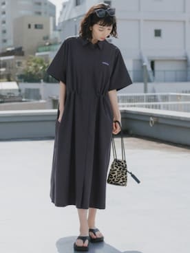 「THOUSAND MILE（サウザンドマイル）のアイテム」を使った、NA♡さん（レディース・165cm）の春コーディネート